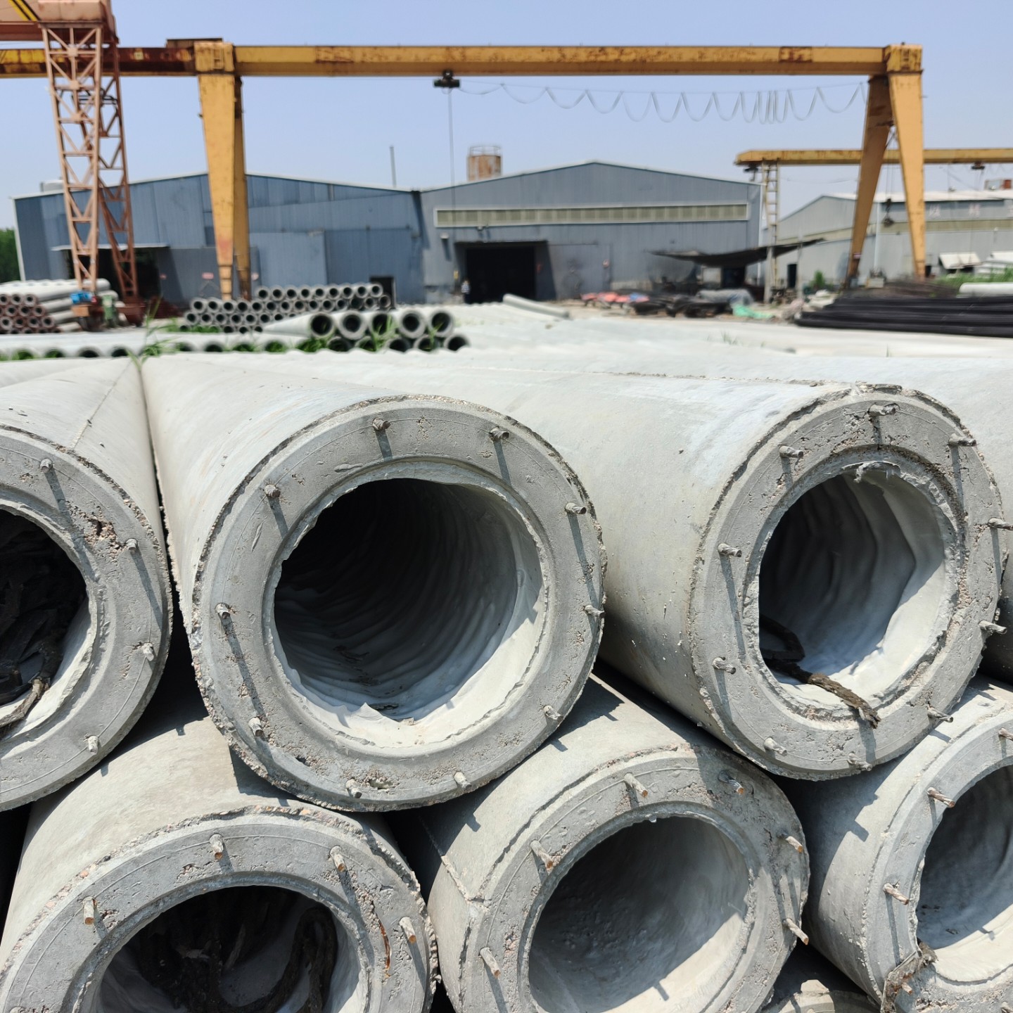 蔡甸150×10米预应力水泥电线杆